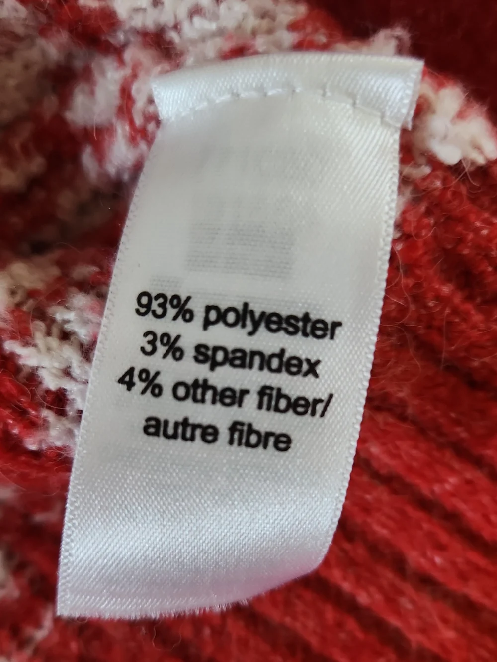Maurices Womens S Red White Snowflake Fair Isle Knit Christmas Sweater Holiday